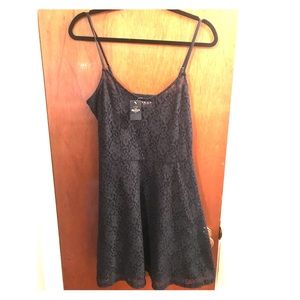 NWT Hollister Navy lace dress size large